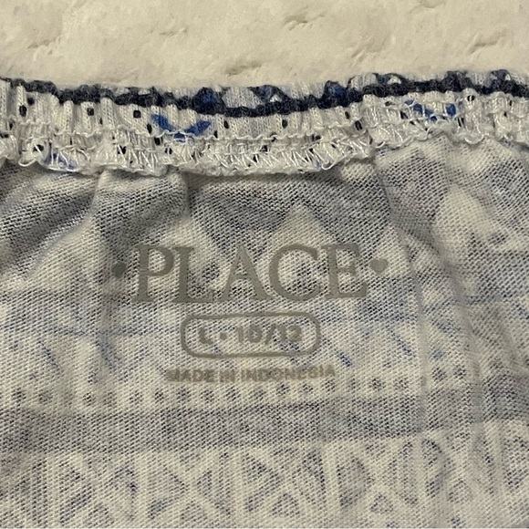 Children’s Place Blue Romper with Fringes Size Large 10/12 - Picture 7 of 9